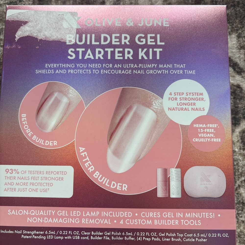 Olive & June Builder Gel Starter Kit 0.46 fl oz